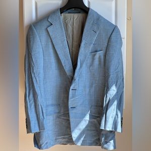 Ermenegildo Zegna Saks Fifth Avenue Cashmere & Linen Men’s Sports Coat Size 40 R